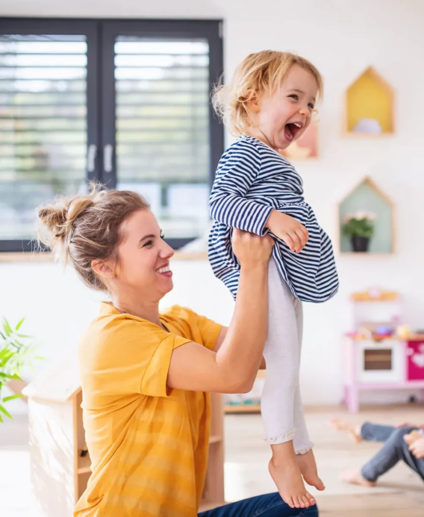 Baby/Toddler Development 7 young family with two small children indoors in be 2022 02 02 04 51 07 utc